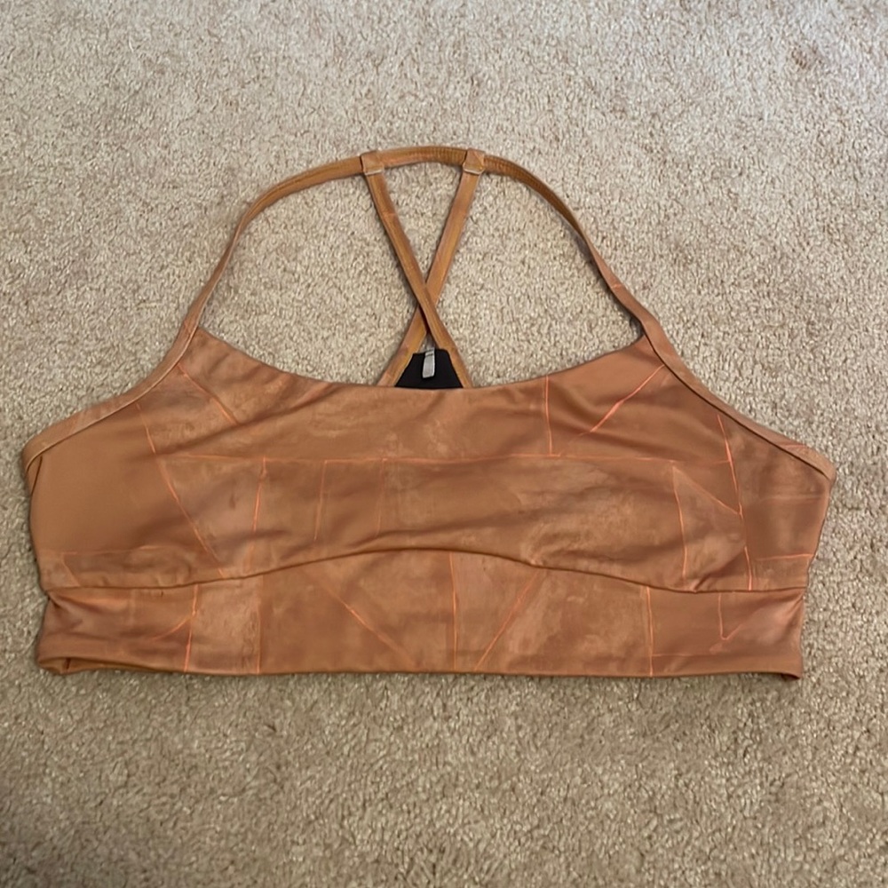 Prana Sports Bra. Yellow